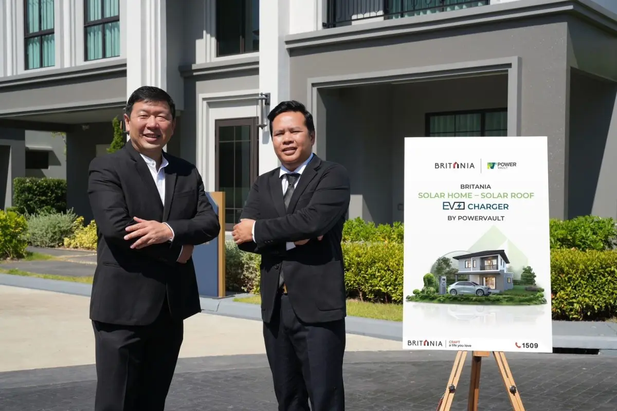 “บริทาเนีย หรือ BRI” ร่วมมือ “พาวเวอร์วอลท์ (ประเทศไทย)” ผู้นำด้านพลังงานทดแทน เดินหน้าโครงการ “Britania Solar Home – Solar Roof & EV Charger by PowerVault” เพื่อส่งเสริมการใช้พลังงานสะอาดให้...