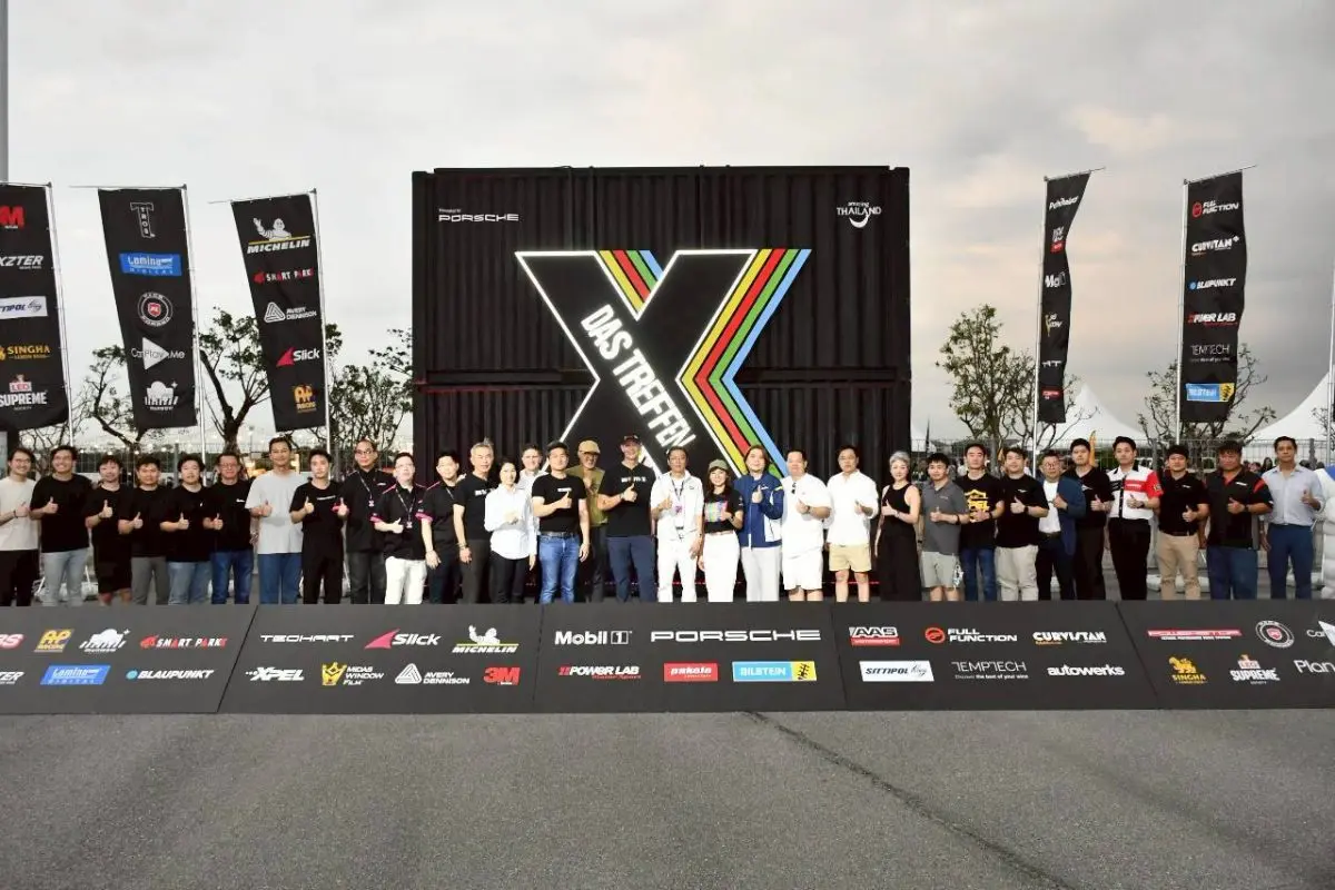 เหล่าสาวกปอร์เช่จากทั่วภูมิภาคและทั่วโลก ร่วมงาน “DAS TREFFEN X – 10th Anniversary Celebrating a Decade of Porsche Culture in SEA” งานรวมพลคนรักปอร์เช่ที่ยิ่งใหญ่ที่สุดในเอ...