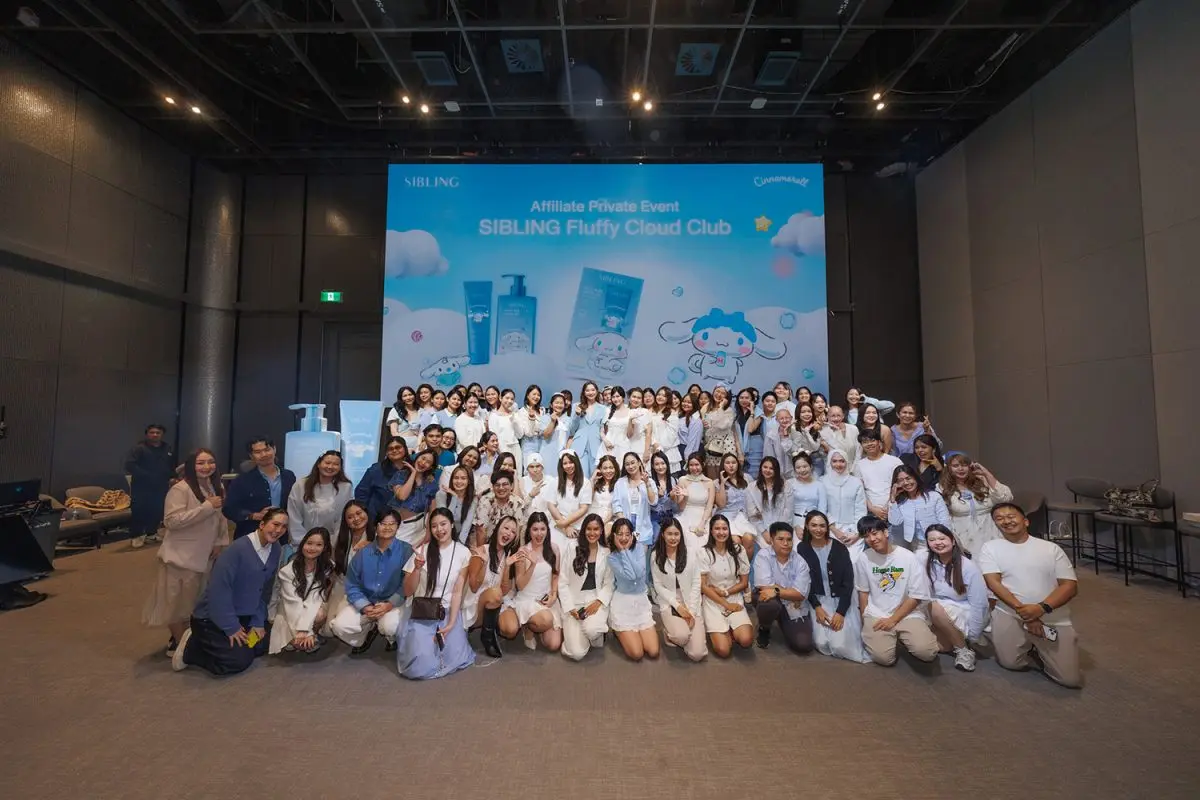 “SIBLING” แบรนด์สกินแคร์ไทย เติบโตอย่างก้าวกระโดดสู่ Global Brand ด้วยการจับมือกับ Sanrio เปิดตัวผลิตภัณฑ์ลิมิเต็ดอิดิชัน “Daily Skin Detox Gel Cleanser x Cinnamoroll”...