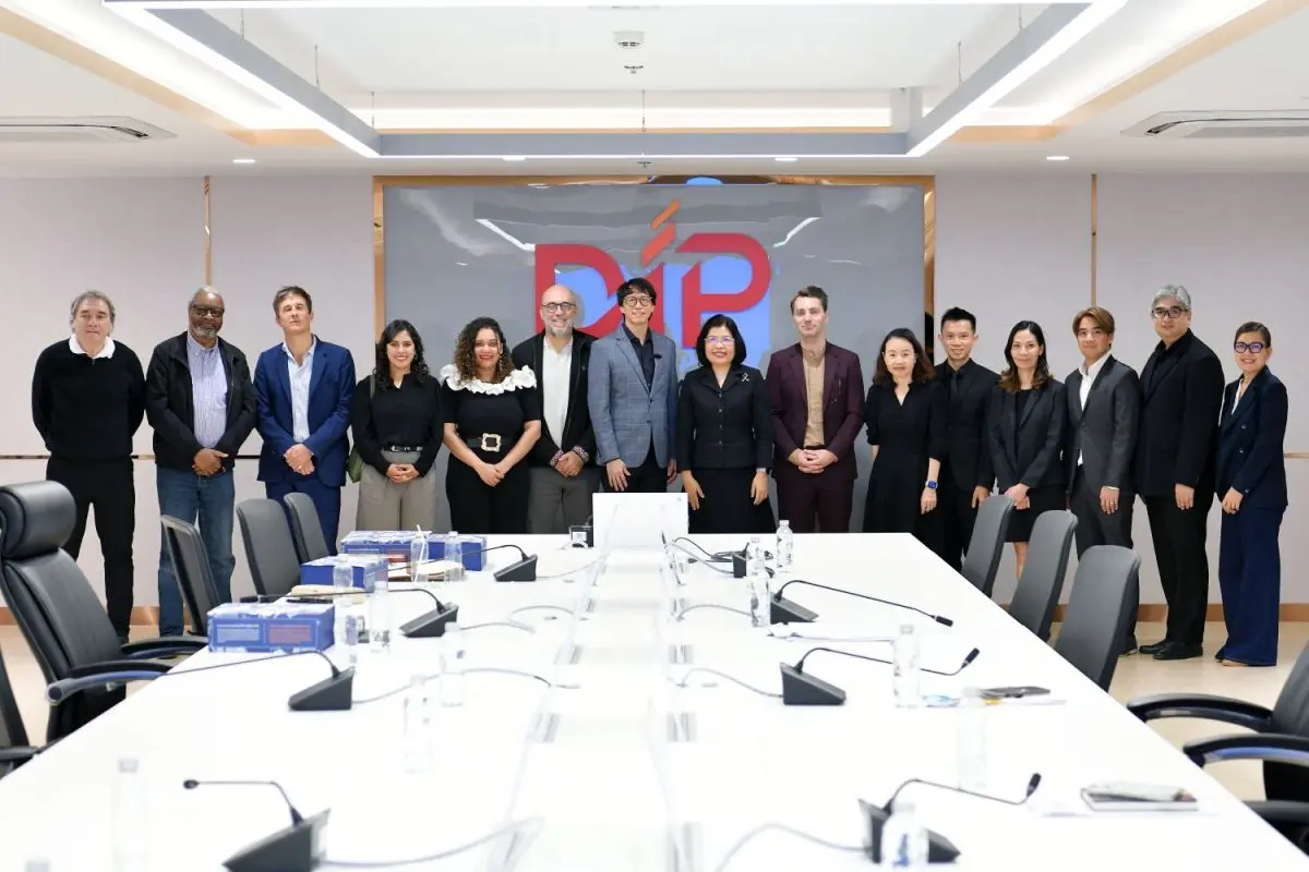 อธิบดีกรมทรัพย์สินทางปัญญา ให้การต้อนรับคณะผู้บริหารสภาผู้สร้างสรรค์ดนตรีนานาชาติ(The International Council of Music Creators: CIAM) นำโดย Mr. Arriën Molema ประธาน CIAM ...