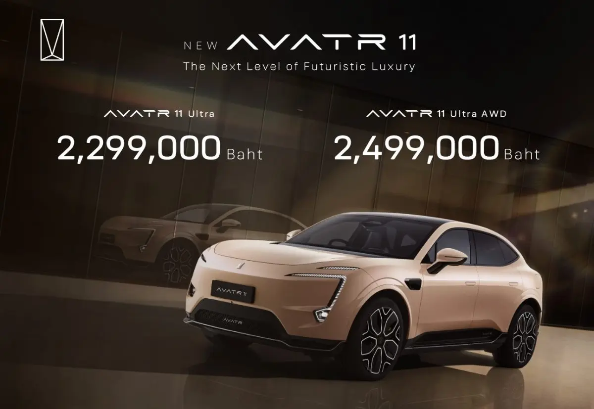 AVATR ประเทศไทย ผู้นำยนตรกรรมไฟฟ้าอัจฉริยะระดับไฮเอนด์ สุนทรียภาพแห่งอนาคต ในเครือ CHANGAN Automobile หรือ ฉางอาน ผู้นำด้านเทคโนโลยียานยนต์พลังงานใหม่ (NEV) เดินหน้ายกระดับมาตรฐานยานยนต์...