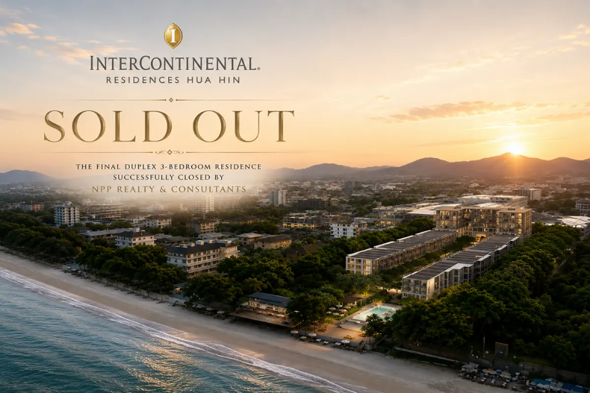 NPP Realty & Consultants บริษัทที่ปรึกษาด้านอสังหาริมทรัพย์ระดับลักชัวรีและผู้เชี่ยวชาญด้านบริการ Property Personal Shopper ประกาศความสำเร็จครั้งสำคัญ หลังเป็นผู้ดำเนินการปิดการขายยูนิตสุดท้ายของ...