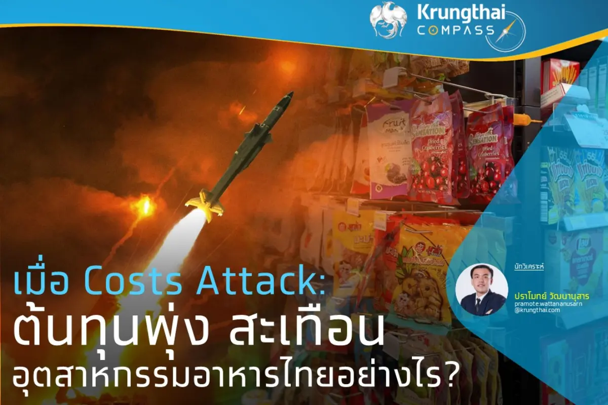 Key Highlights: สงครามตะวันออกกลางและการปิดช่องแคบฮอร์มุซในช่วงปลายเดือนกุมภาพันธ์ 2569 ได้เริ่มยกระดับความเสี่ยงต่อห่วงโซ่อาหารโลกจาก “Energy Shock” ไปสู่ “Food Cost Shock” เนื่องจากอ่าวเปอร์เซีย...
