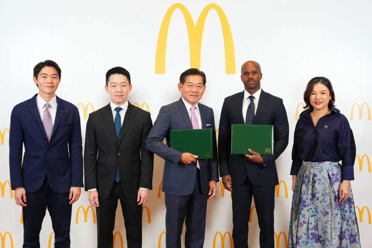 บริษัท แมคไทย จำกัด ผู้นำธุรกิจร้านอาหารบริการด่วน (QSR) ภายใต้แบรนด์ “แมคโดนัลด์ ประเทศไทย” ประกาศความพร้อมเดินหน้ากลยุทธ์การเติบโตระยะยาว หลังได้รับสิทธิ์บริหารแฟรนไชส์ในประเทศไทยแต่เพียงราย...